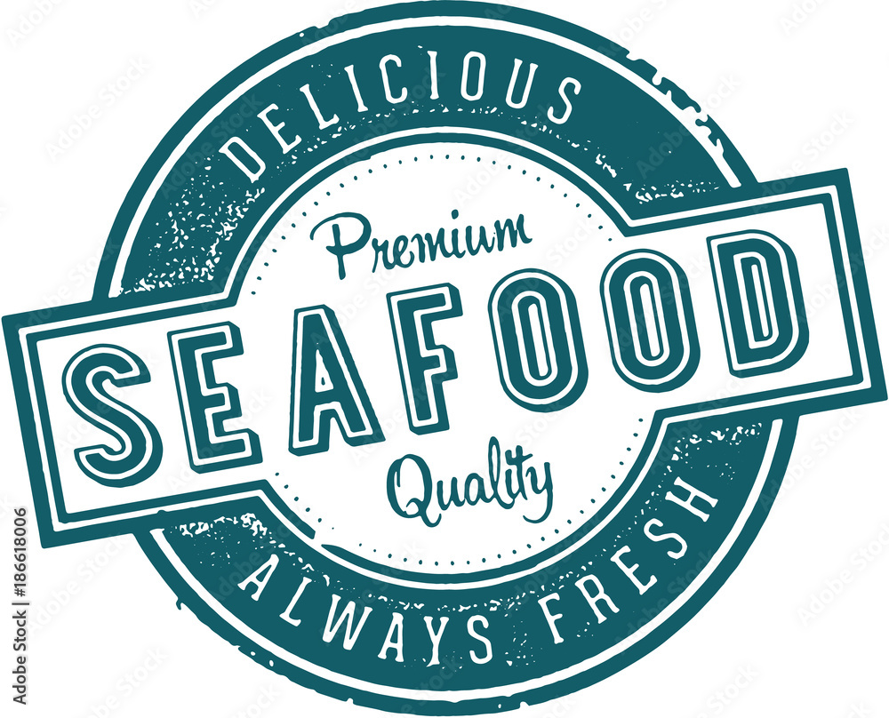 Vintage Fresh Seafood Restaurant menu Stamp