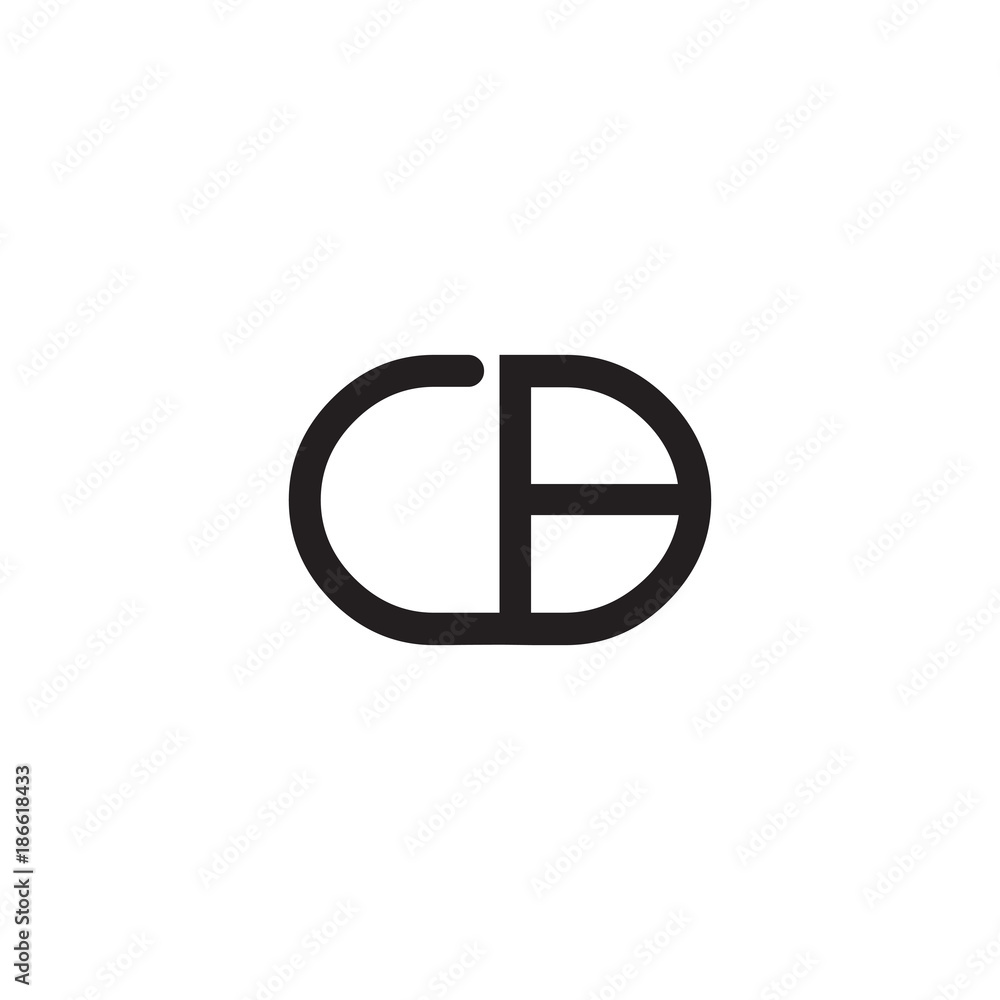 initial letter rounded logo modern initial letter rounded logo modern