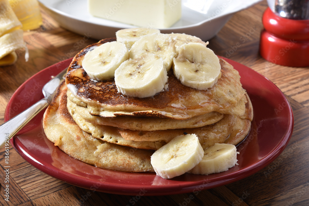 Amaranth pancakes with banana Amaranth pancakes with banana
