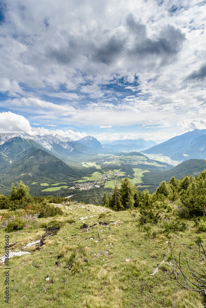 Fototapeta premium Simmering mountain in Austria