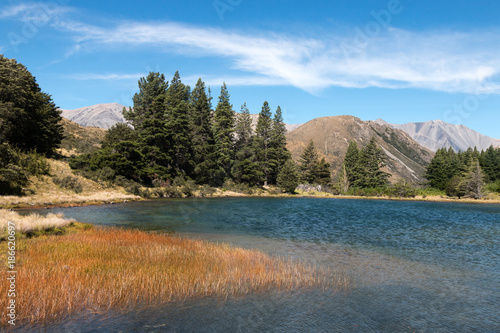 High country scenery, Canterbury, New Zealand