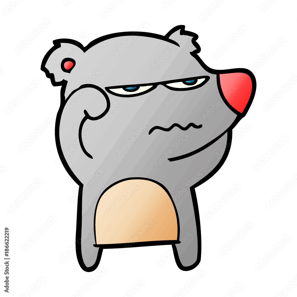 Fototapeta premium bear cartoon character