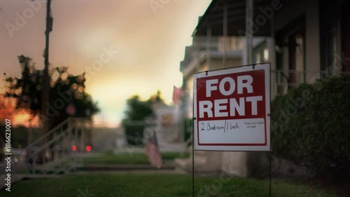 2 Bedroom Home For Rent Sign