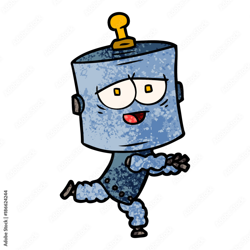cartoon robot cartoon robot