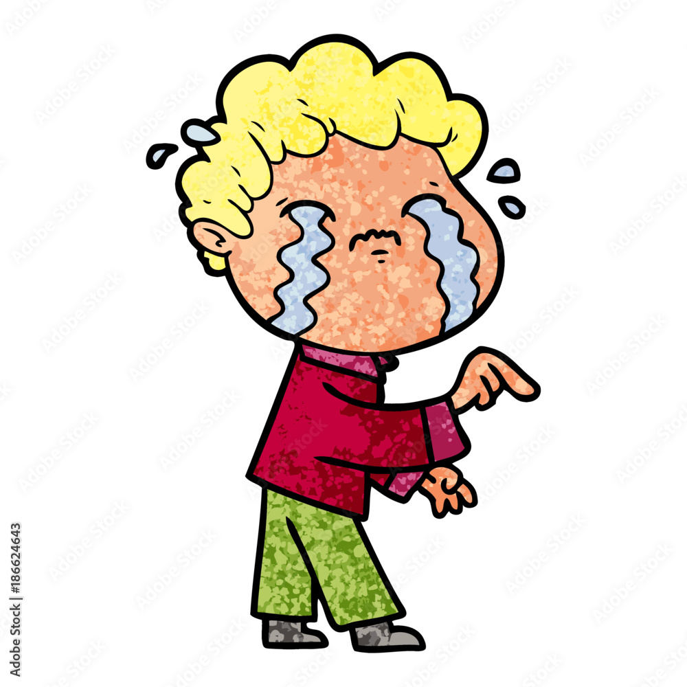 cartoon man crying cartoon man crying