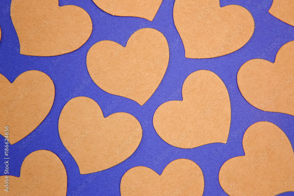 Simple Background of Love Hearts Simple Background of Love Hearts
