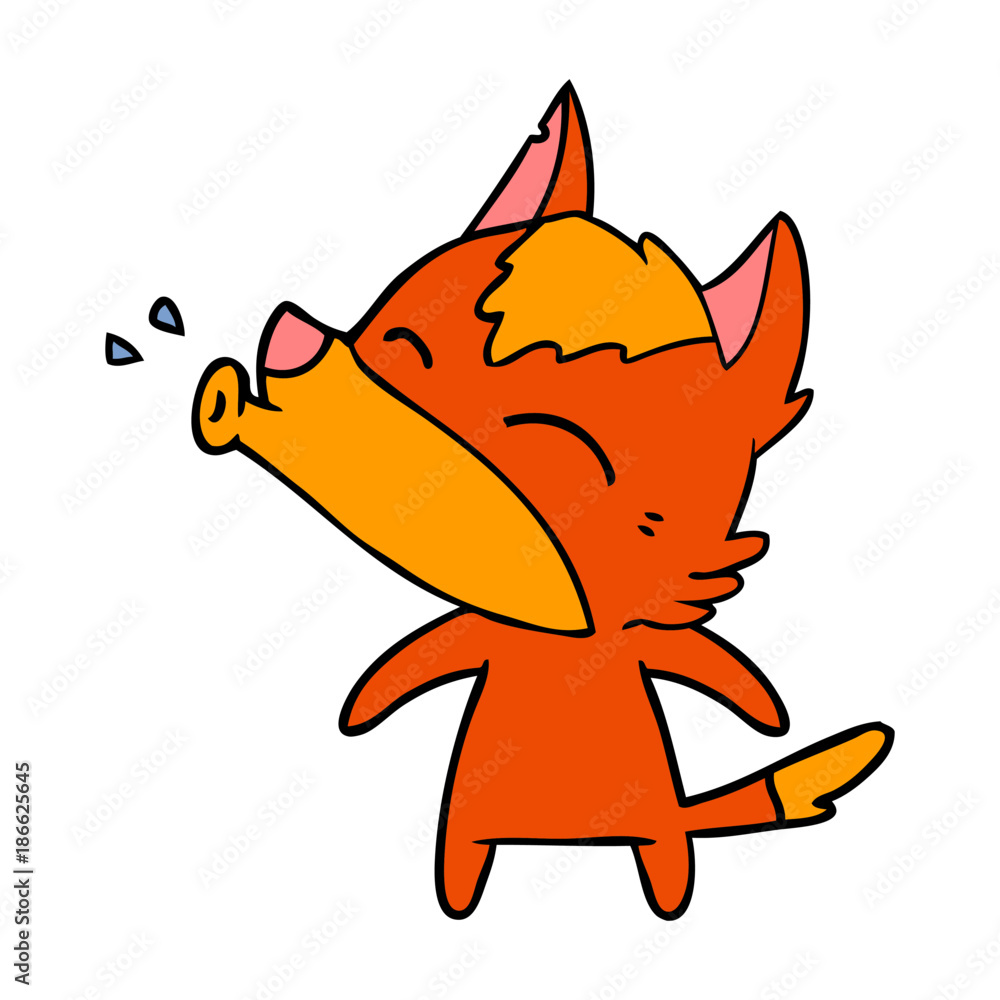 fox cartoon character fox cartoon character