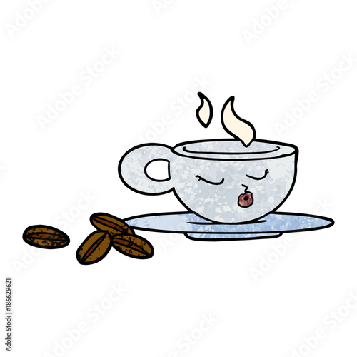 cartoon espresso mug