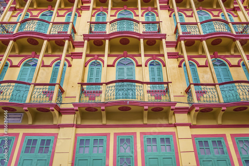 portuguese colonial architecture in Macau, China