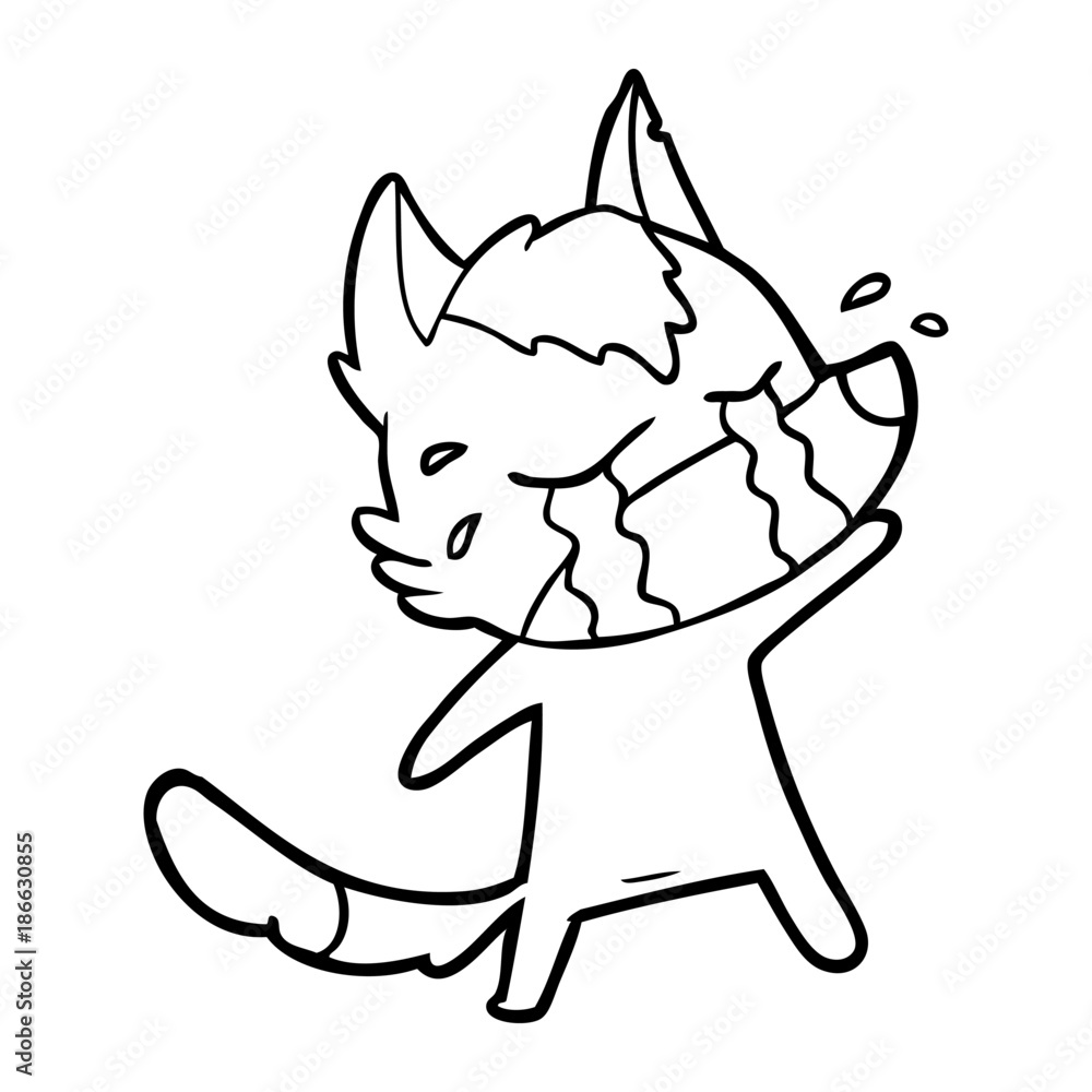 cartoon crying wolf cartoon crying wolf