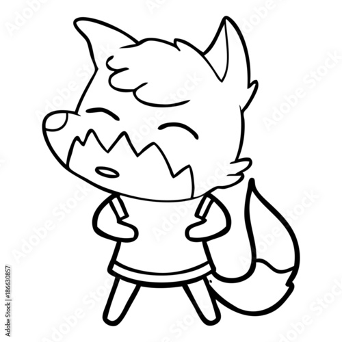 cartoon fox