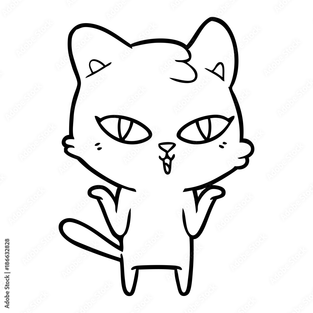 cartoon cat cartoon cat
