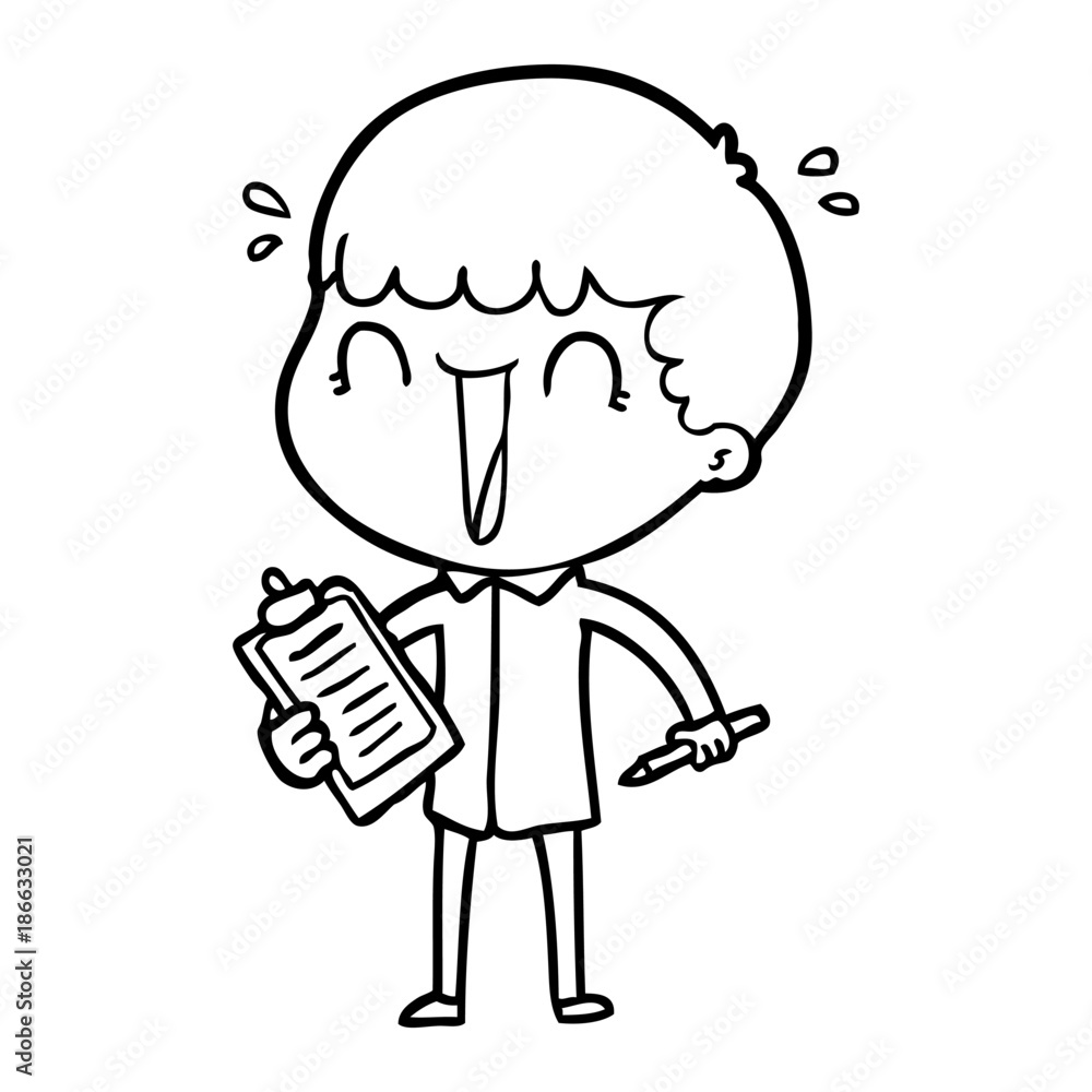laughing cartoon man laughing cartoon man