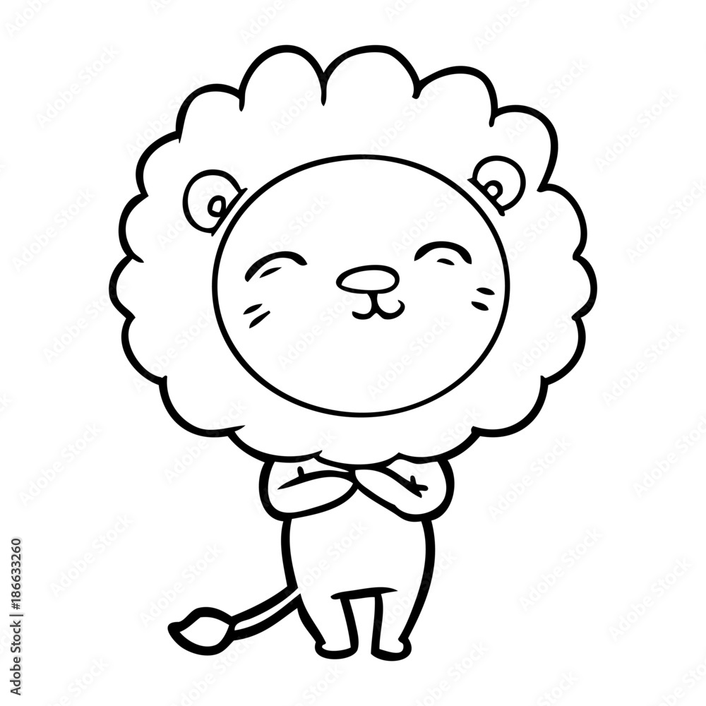 cartoon lion cartoon lion