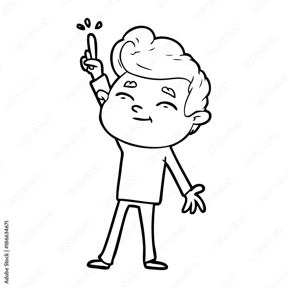 happy cartoon man happy cartoon man