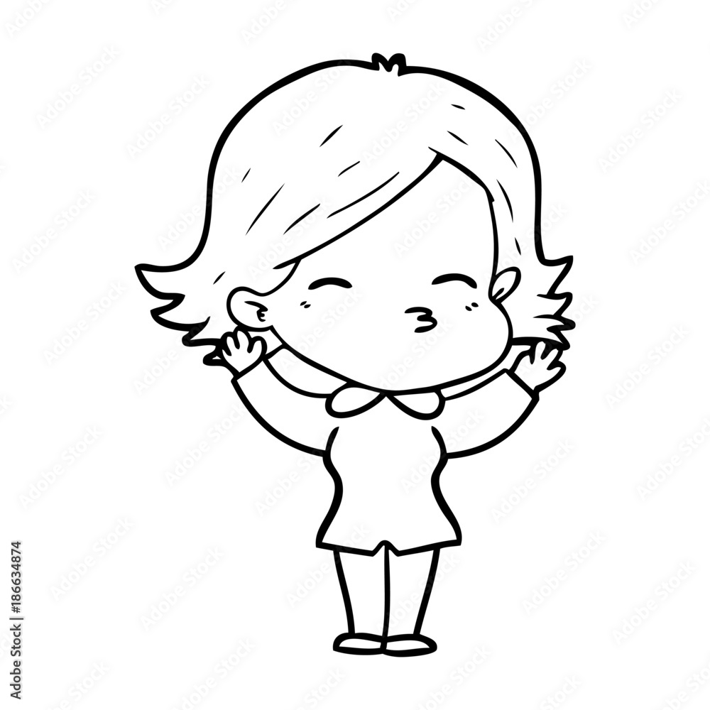 cartoon woman cartoon woman