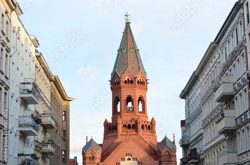 Canvas Print Passionskirche Kreuzberg Berlin