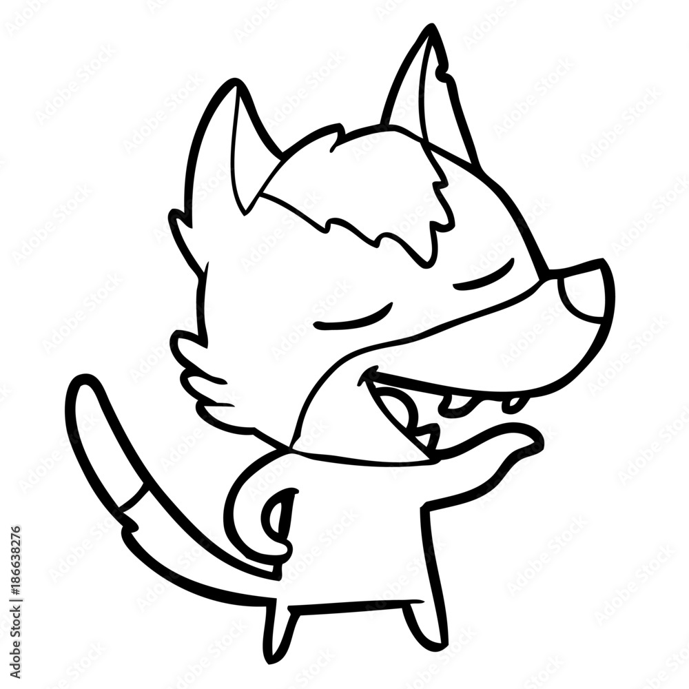 cartoon wolf laughing cartoon wolf laughing