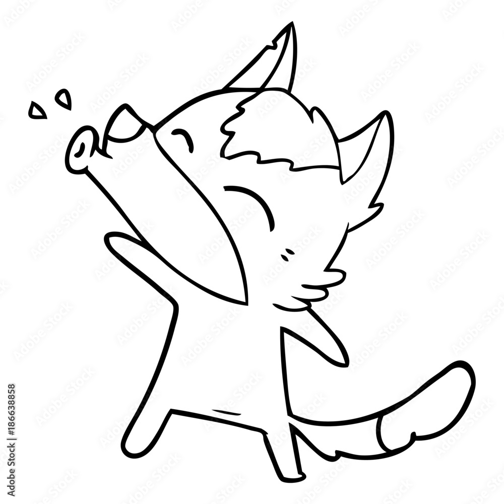 howling wolf cartoon howling wolf cartoon