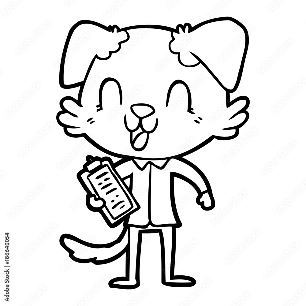 laughing cartoon dog boss laughing cartoon dog boss