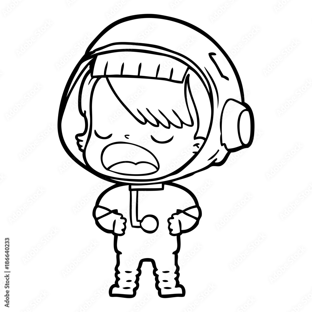 cartoon talking astronaut cartoon talking astronaut