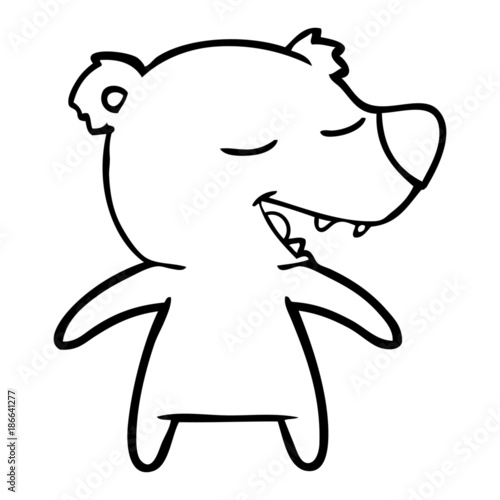 cartoon bear