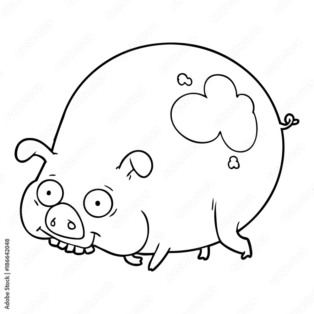cartoon muddy pig cartoon muddy pig