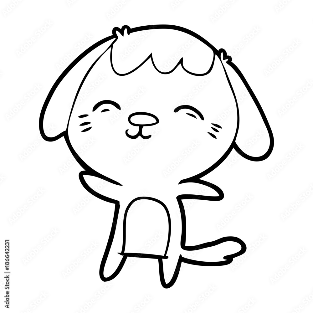 happy cartoon dog happy cartoon dog