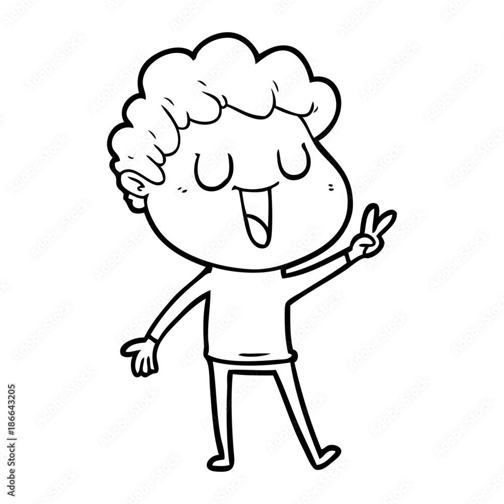 laughing cartoon man laughing cartoon man