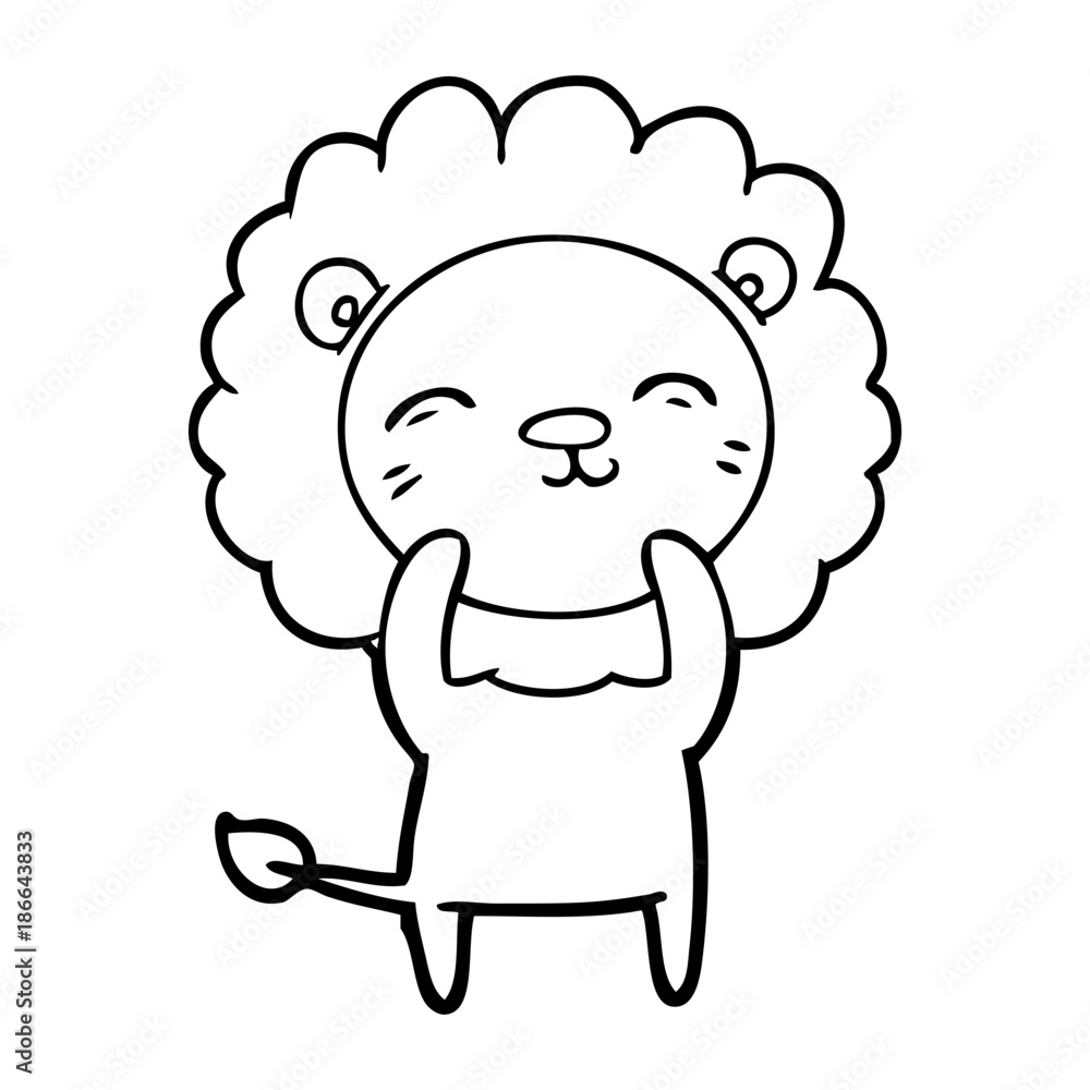 cartoon lion cartoon lion