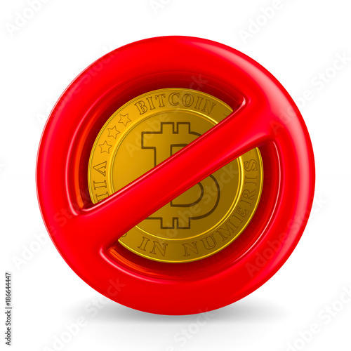 forbidden sign and bitcoin ...