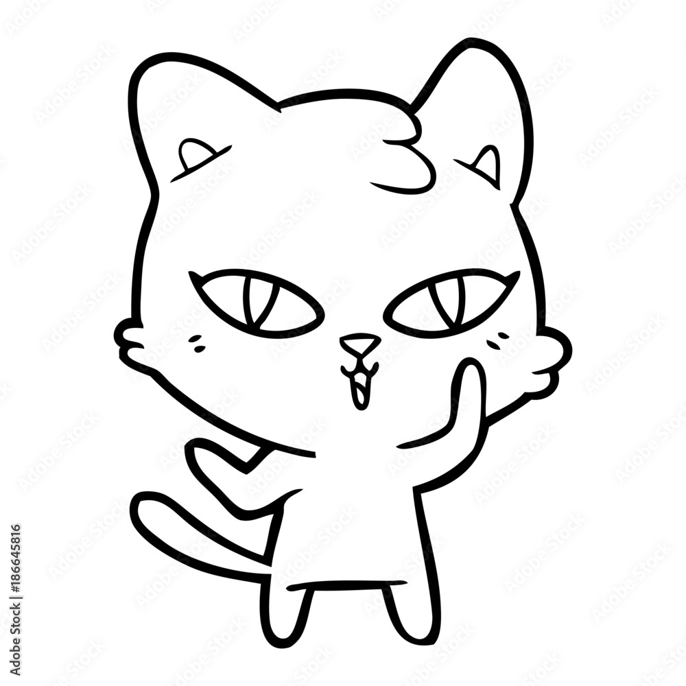 cartoon cat cartoon cat