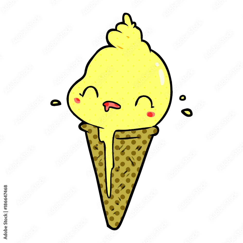 cute cartoon ice cream cute cartoon ice cream