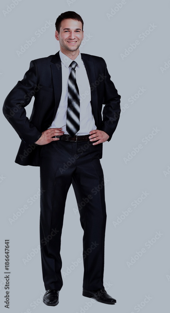 Portrait of a business man isolated on white background Portrait of a business man isolated on white background