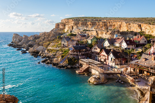 Popeye Village on Malta island photo