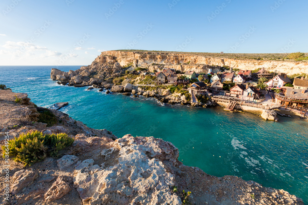 Popeye Village on Malta island