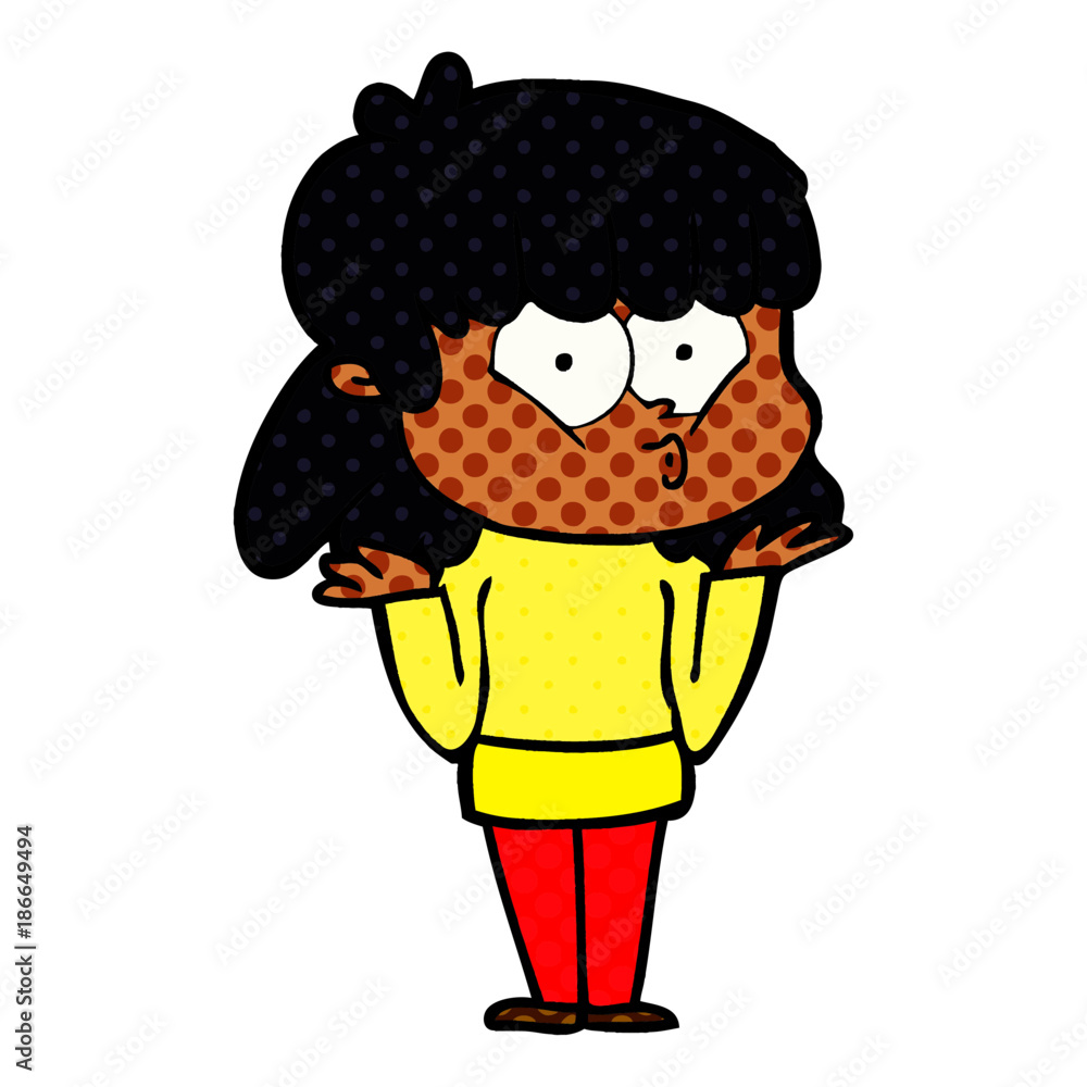 cartoon whistling girl cartoon whistling girl