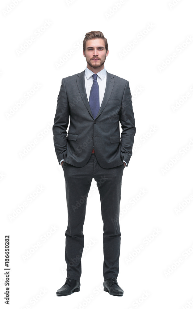 full-length portrait of a successful businessman full-length portrait of a successful businessman