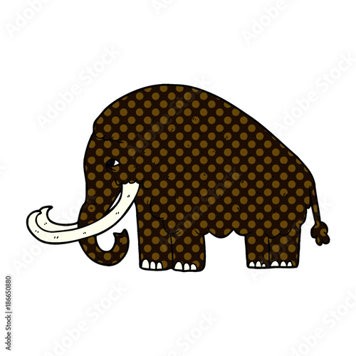 cartoon mammoth