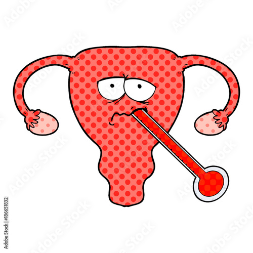 cartoon poorly uterus 