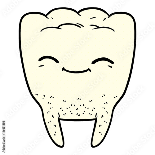 cartoon tooth