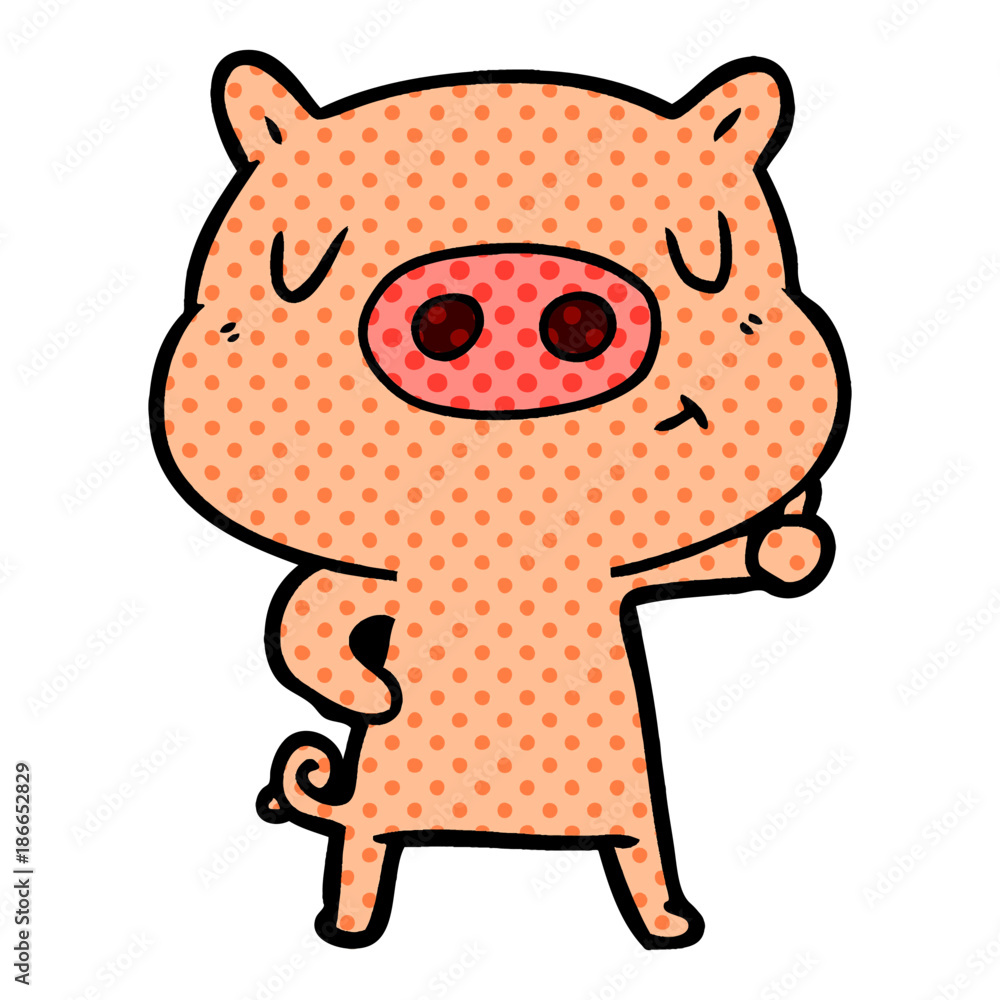 cartoon content pig cartoon content pig