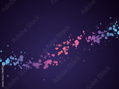  abstract circle wave background