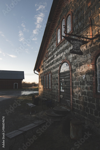 Blacksmith workshop photo