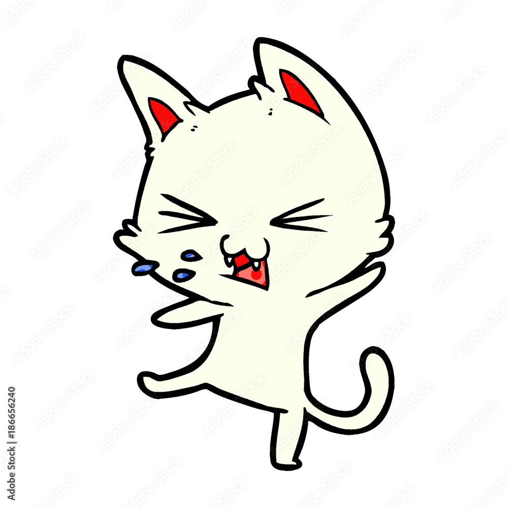 cartoon cat throwing a tantrum cartoon cat throwing a tantrum