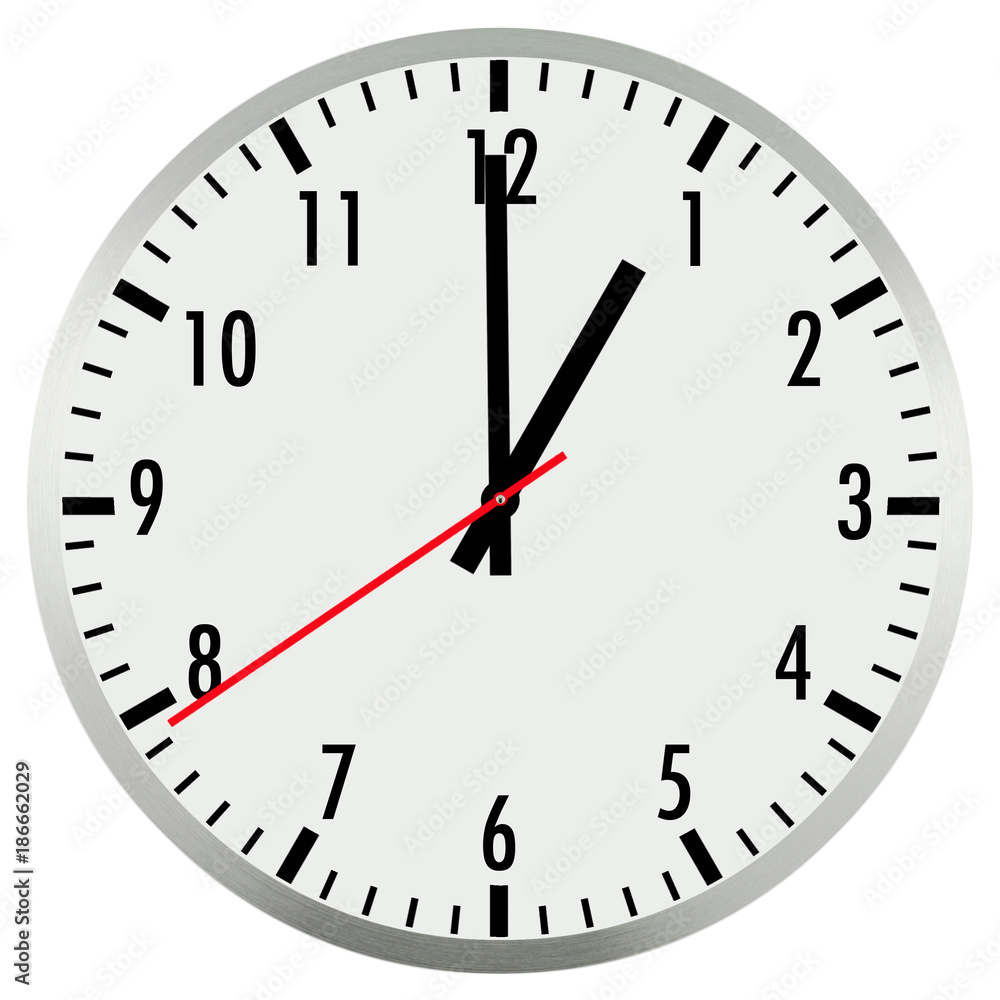horloge 13 h Stock Illustration | Adobe Stock