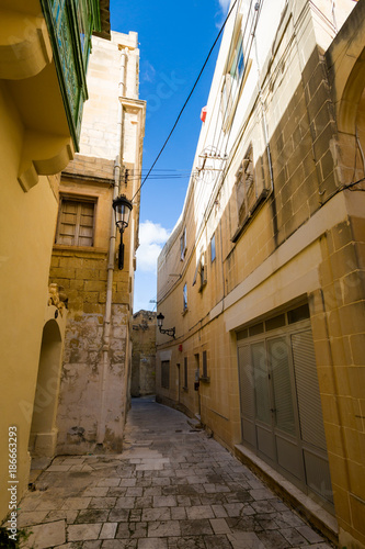 Victoria cityscape on Gozo island