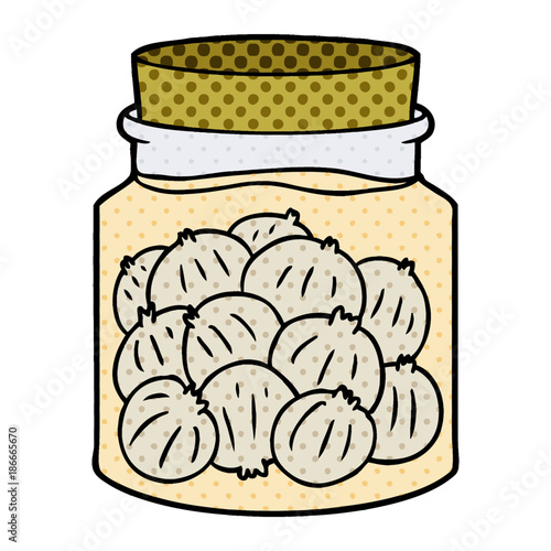 cartoon pickled onions