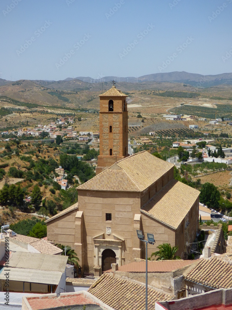 Seron, pueblo de la provincia de Almería (Andalucía,España)
