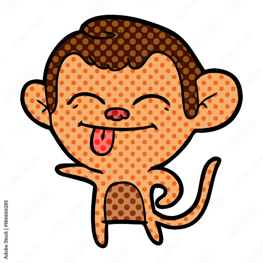 funny cartoon monkey pointing funny cartoon monkey pointing